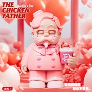 [Collection Boutique] Ready Stock SENZII Qianji Firm Fried Chicken Godfather Statue