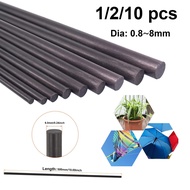 500mm Solids Fiberglass Rods for Kites – Insulated, Available in 0.8mm to 8mm Diameters
