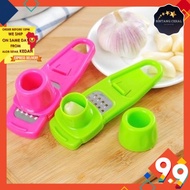 Stainless Steel Garlic Grinder / Manual Press Kitchen Cutter Slicer Cutter / Grind Spices / Pengisar