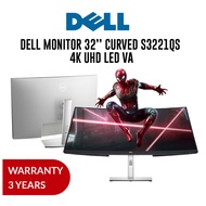 DELL MONITOR S3221QS 32" INCH 4K UHD CURVED LED VA