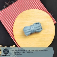 ORLIM LACES Oval Dunk Mintblue Low Mid Shoes 8mm Width Single Color
