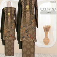 DMIMI Baju Kurung Moden DPESONA | Printed Moden Labuh | Material High Quality Dobby Silk | Small Siz