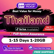 Thailand SIM Card Pro 1-15 Days 1-20GB 5G/4G Data | Instant Airport Pickup  | High Speed Travel Data