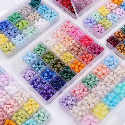 Retro Sealing Wax Beads Plant Wax Seal Wax Box Set 24 Color Sea Bead Wax Seal For Wedding Wax Seal T