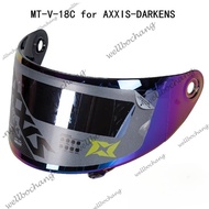 MT-V-18C Helmet Visor Lens For DARKENS AXXIS Helmet  Accessories Shield 2APF
