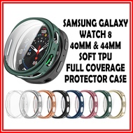 SAMSUNG WATCH 8 Soft TPU Case 40MM Watch 8 44MM Cover SAMSUNG GALAXY WATCH 8 44MM Watch8 FULL COVERA