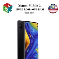 Used Xiaomi Mi Mix 3 Snapdragon 845 6+128gb imported set Mix 2S 6+128gb