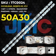 Backlight TV TCL 50 Inch 50A30 50HR330M13A1 V1GIC50LB45-3030F2.1D-V1.1