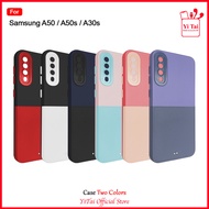 yitai - yc32 case two colors samsung a32 4g a33 5g a50 a50s a30s a51 - ssa50/a50s/a30s peach