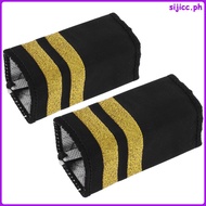 Aviation Badge Airplane Stage Performance Prop Captain's Shoulder Patch Epaulette  sijicc
