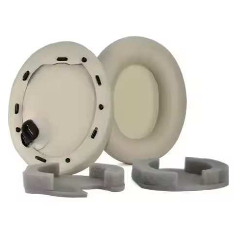 Replacement Protein Leather Ear Pads Cushion Cover Earpads for Sony WH-1000XM4 WH1000XM4 WH 1000 XM4