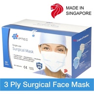 [SG SELLER] 3 Ply High Quality Surgical Mask IPTEC with Type IIR EN 14683 / ASTM Level 3 standards