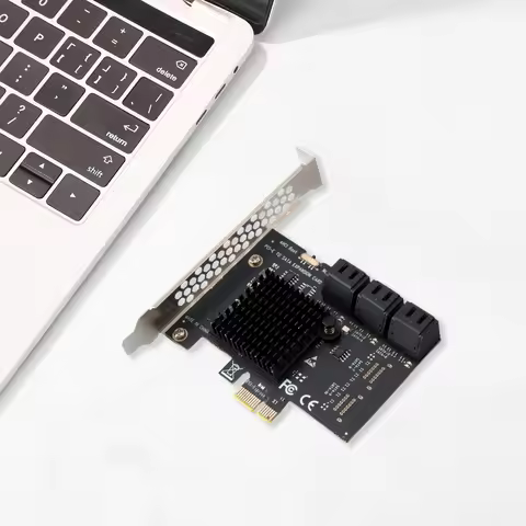 SA3112J PCIE Adapter 2/6/12/16/20 Port PCI-Express X1 to SATA 3.0 Expansion Card 6Gbps High Speed Ad