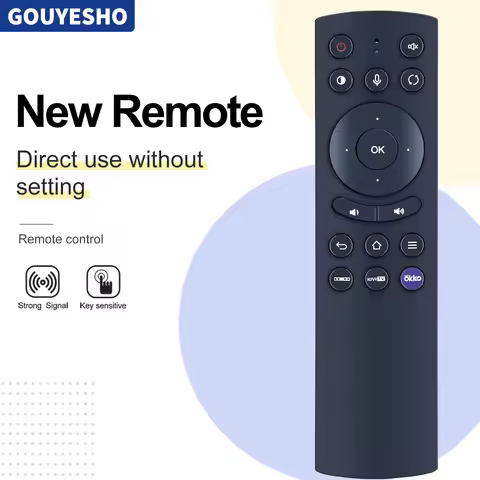 New IR Remote Control for KIVI TV RC80 32H600KD