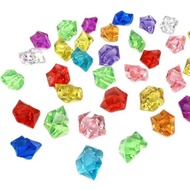 500g Batu Kristal Akrilik Batu Kristal Dekorasi Pot Bunga Dekorasi Akuarium