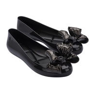 【August】 Melissa 2022 new womens single shoes fashion Korean pointed ladies jelly sandals flatwomens