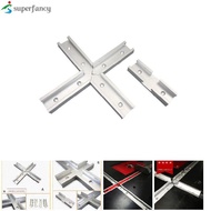 200mm Cross T-track Connector Set 30 Type T-slot Miter Track Jig Fixture Slot Connector