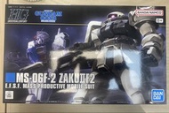 BANDAI 模型 HGUC 107 1/144 F2 渣古 地球聯邦配色 HG MS-06F-2 ZAKU|IF2