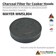 MAYER MMSL804 MMSL 804 Compatible Cooker Hood Carbon Filter Replacement