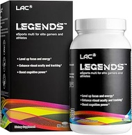 LAC Legends | Multivitamin for Gamers | Energy supplement 90 Caplets)