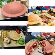 110/220V Gelato Panini Press Machine UFO Burger Maker Electric Ice Cream Waffles UFO Humburger Grill