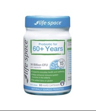 Life Space 長青60+益生菌膠囊 60粒
