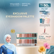 Wardah Exclusive Eyeshadow Palette - 9 Pigmented Colours, Longlasting, Blendable, Smooth Texture, Lo