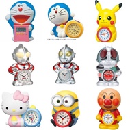 【🇯🇵免順豐運費】【現貨】日本正版 Seiko 精工/RHYTHM 卡通人型 説話鬧鐘  Talking Alarm Clock 9款