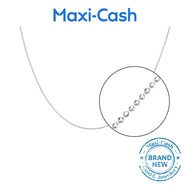 Bead Chain in 18K White Gold