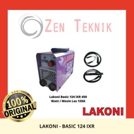 lakoni - basic 124 ixr / mesin travo las  inverter igbt type r - 120 a - tidak stample 