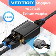 Vention RJ45 Ethernet Splitter 1 to 2 Female Network Cable Plug Socket Adapter LAN Splitter for Cat6