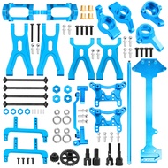 ShareGoo Metal Steering Knuckles Kit Shock Tower Bearings Chassis Brace Transmission Shaft Hex Adapt