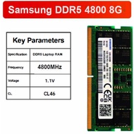 Samsung 8GB DDR5 4800MHz CL40 SODIMM RAM NOTEBOOK