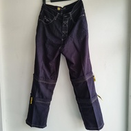 PRELOVED MEN'S POLYESTER LONG PANTS PEPE JEANS BRAND SIZE 34 CAN BE 3 PARTS