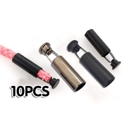 10Pcs Metal Aglet Shoelace Shoe Lace Aglet Shoelace Head Tip For Clothing Sweater Hat