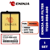 【READY STOCK】ENINJA Air Filter For Honda City Tmo/ Jazz Tfo/ Freed (17220-RB6-A00/17220-RB6-003) Ele