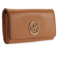 正版MICHAEL KORS Fulton Carryall Wallet - Acorn 銀包錢包