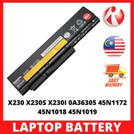 LENOVO THINKPAD X230 X230S X230I 0A36305 45N1172 45N1018 45N1019 LAPTOP BATTERY REPLACEMENT