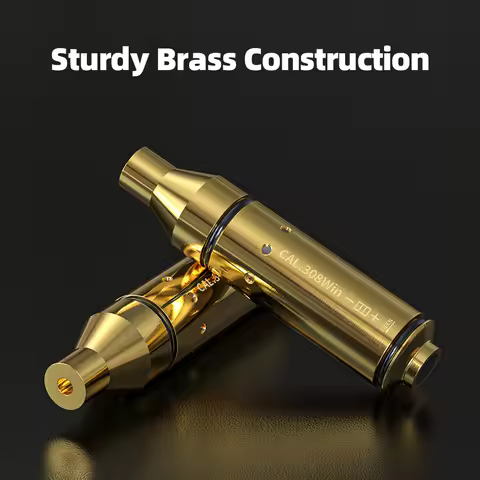 Cal.308Win/357SIG/380ACP/Cal 6.5mm/Cal44mag/CAL.7.62*39 Red Dot Laser Training Cartridge Dry Fire Tr