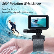TELESIN 360 Wrist Hand Strap Band Holder Mount for Action Camera GFPY