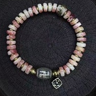 Blood Camelbone Medicine with Character Dzi Beads Super String Bubble Engine < 8mm Purple Blood Came