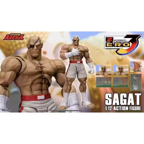 Shipping in February Original Storm Toys ST ARENA3 1/12 ARENA Sagat Anime Collection Figures Model T