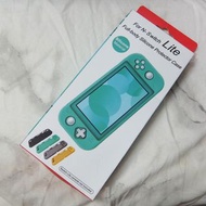 Nintendo Switch Lite 任天堂 矽膠 保護套 藍綠