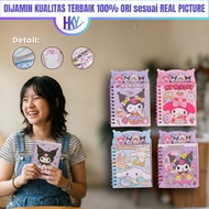 HKY Notebook Planner 3D Series My Melody Kuromi Cinnamoroll+Stickers – StationeryLucu School