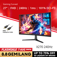 PRISM+ X270 27 240Hz 1ms 1500R Curved Adaptive-Sync Ready Gaming Monitor [1920 x 1080]