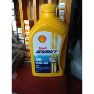 SHELL AX5 4T 15W-40 PREMIUM MINERAL MOTORCYCLE OIL