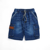 [2-9 Years] Celpen Bio Wash Cargo CK Kids Jeans Shorts