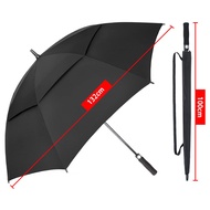 ร่มใหญ่ ร่มกอล์ฟ 150cm 2ชั้น อัตโนมัติเปิด ร่มกันยูวี 52/59in Auto 2 layers Golf Umbrella