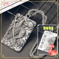 Kalung Liontin Pria Metal Guan Gong Yibo Yuntian