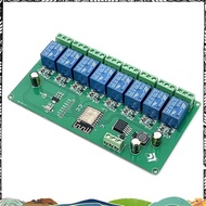 Super 8 Channel ESP8266 Wireless WIFI Relay Module ESP-12F Development Board DC 5V/7-28V E- APP Remo